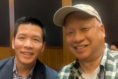 Hirshberg Symposium 2025 with a  friend's coworker