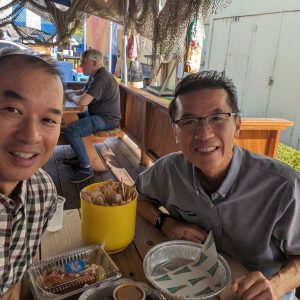 Cioppino and lobster rolls were good at https://www.broadstreetoyster.com/ Peter & Jimmy lunch
