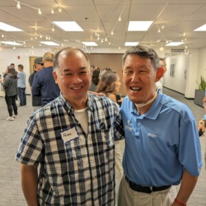 Church and biking friend Peter & Tom
